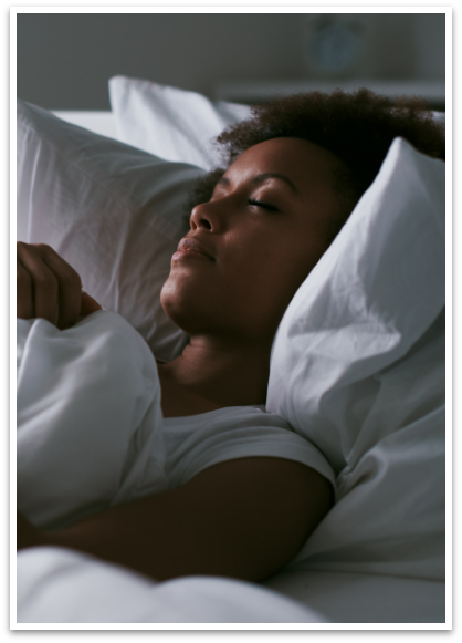 Woman being treated for sleep apnea in Westminster