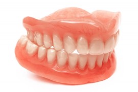 full set of dentures