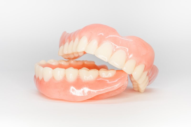 full set of dentures